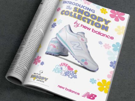 New Balance Print Ad Girls Crop